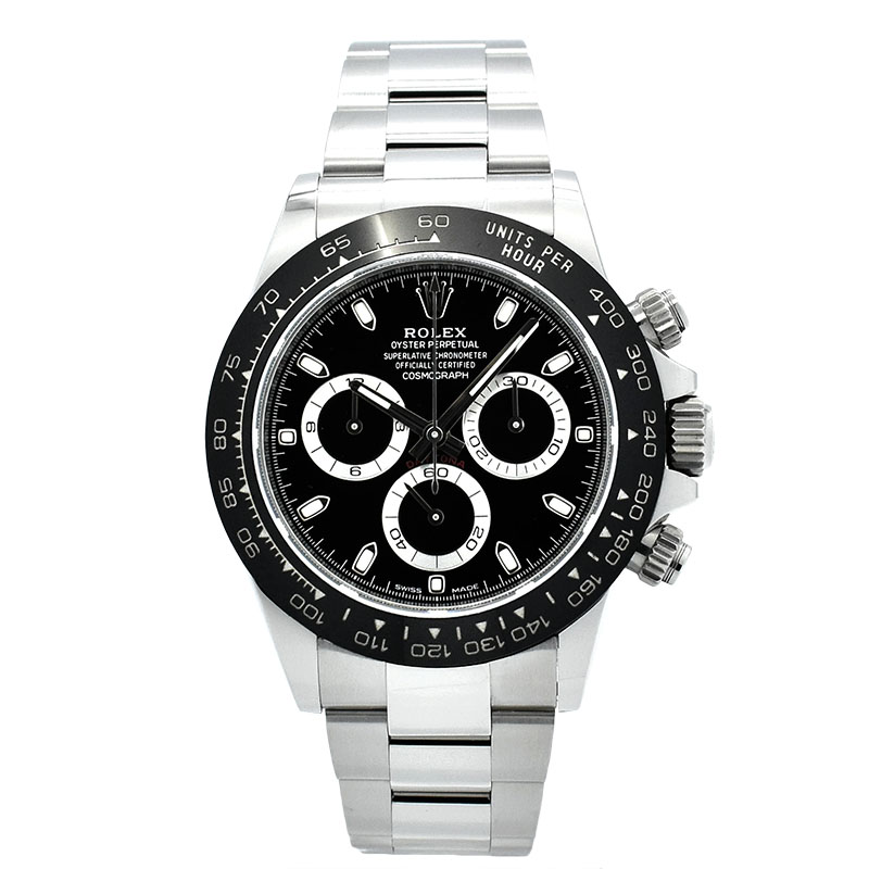 ロレックス　ROLEX　コスモグラフ デイトナ　Ref.116500LN　ブラック　セラミックベゼル　USED　中古