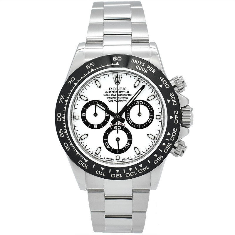 ロレックス　ROLEX　コスモグラフ デイトナ　Ref.116500LN　ホワイト　セラミックベゼル　USED　中古