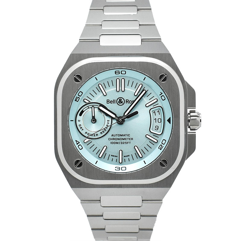 ベル＆ロス　BELL＆ROSS　BR-X5 アイスブルースティール　BRX5R-IB-ST/SST　SS　41mm　USED　中古