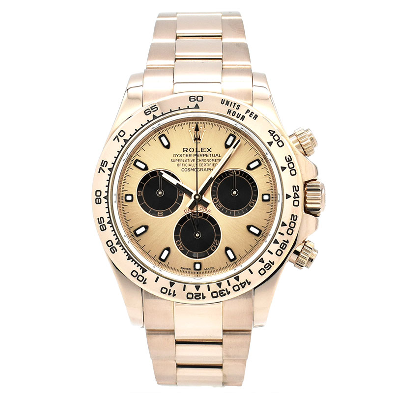 ロレックス　ROLEX　デイトナ　Ref.116505　18ERG　ピンク/ブラック　ランダム番　USED　中古