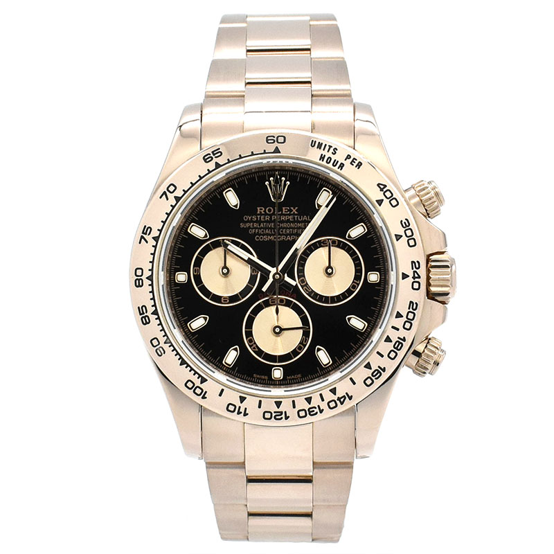 ロレックス　ROLEX　デイトナ　Ref.116505　エバーローズゴールド　ブラック/ピンク　ランダム番　40mm　USED　中古