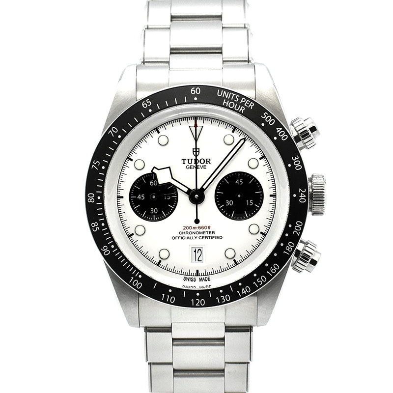 チューダー(チュードル)　TUDOR　ヘリテージ ブラックベイ クロノ　Ref.79360N　41mm　ホワイト　USED　中古