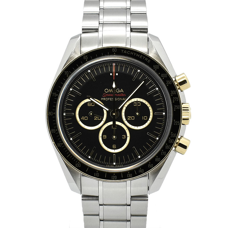 オメガ　OMEGA　スピードマスター 東京オリンピック2020 リミテッドエディション　522.20.42.30.01.001　日本2020本限定　42mm　ブラック　18KYG/SS　USED　中古