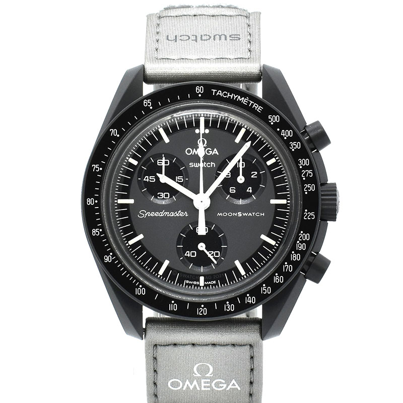 オメガ×スウォッチ　OMEGA×Swatch　ミッション トゥ マーキュリー　SO33A100　バイオセラミック　42mm　未使用品