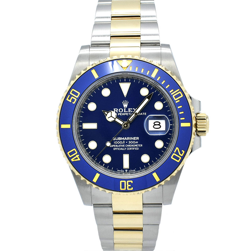 ロレックス　ROLEX　サブマリーナデイト　Ref.126613LB　18KYG/SS　41mm　USED　中古