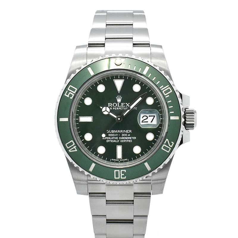 ロレックス　ROLEX　サブマリーナデイト グリーン　Ref.116610LV　G番　USED　中古