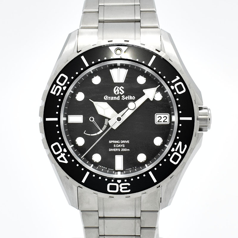 グランドセイコー  Grand Seiko　エボリューション9 スプリングドライブ 5デイズ ダイバーズ　SLGA015　43.8mm　USED　中古