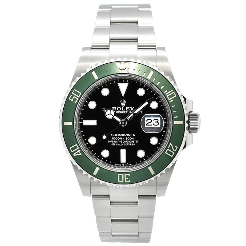 ロレックス　ROLEX　サブマリーナーデイト グリーンベゼル　Ref.126610LV　41mm　USED　中古