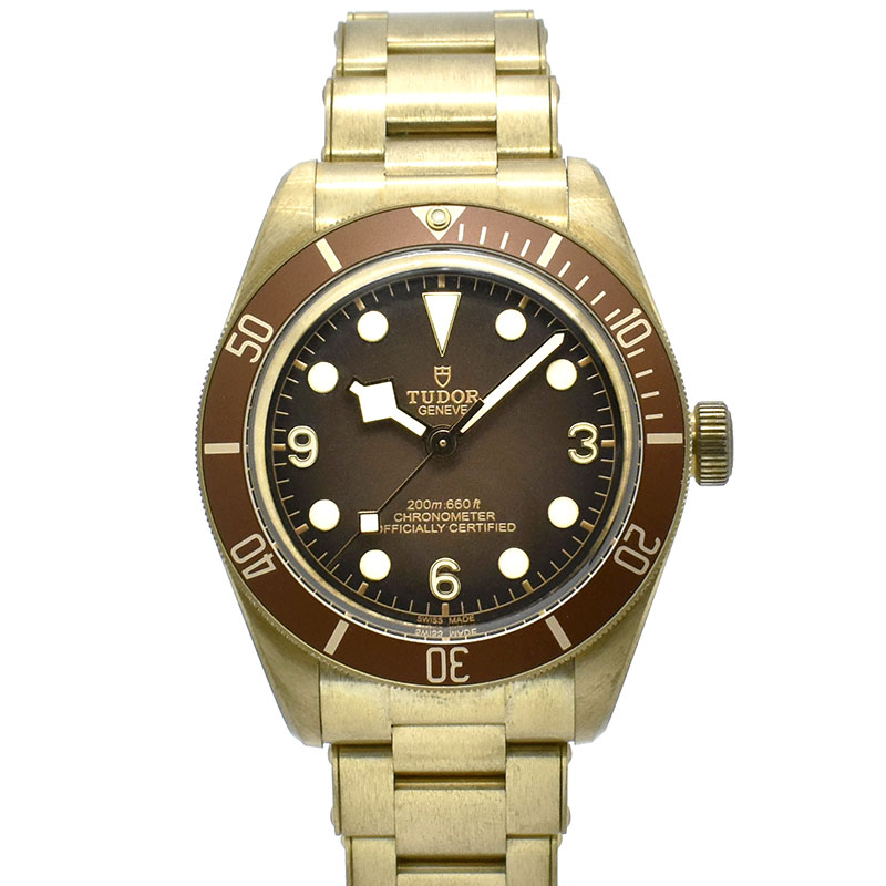 チューダー(チュードル)　TUDOR　ヘリテージ ブラックベイ フィフティエイト ブロンズ　Ref.79012M　39mm　ブラウン　USED　中古