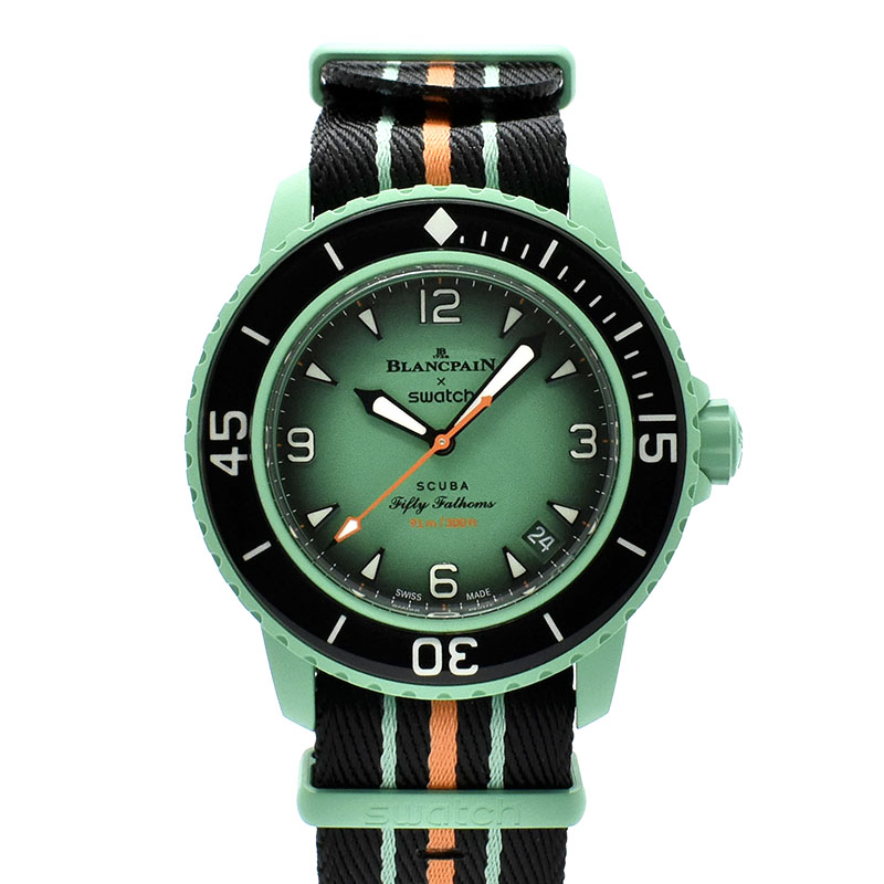ブランパン×スウォッチ BLANCPAIN×Swatch フィフティファゾムス 