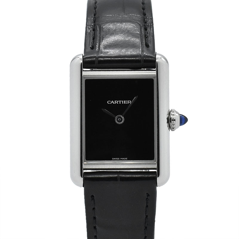 カルティエ　CARTIER　タンクマスト ドゥ カルティエ　WSTA0071　クォーツ　29.5×22mm　ブラック　USED　中古
