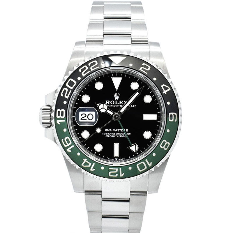 ロレックス　ROLEX　GMTマスター2　Ref.126720VTNR　グリーン/ブラックベゼル　40mm　USED　中古