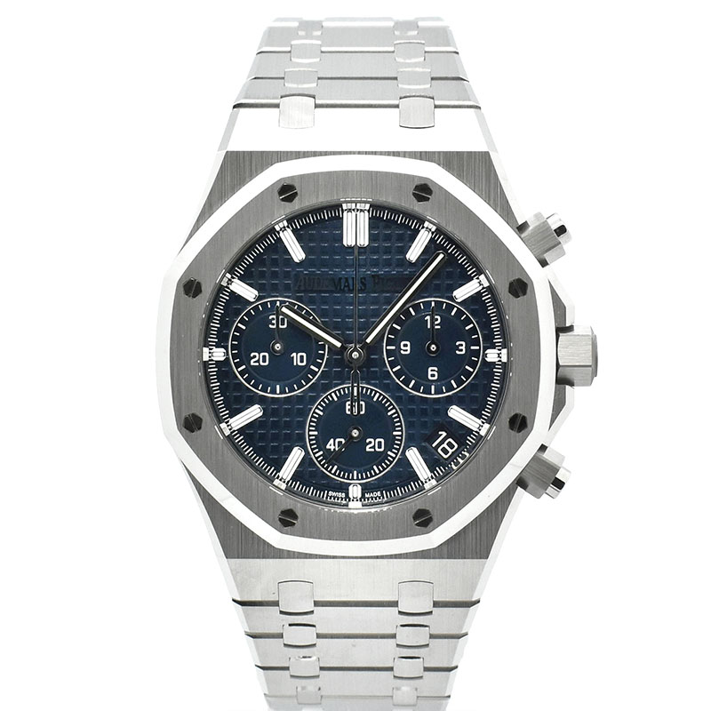 オーデマ・ピゲ　AUDEMARS PIGUET　ロイヤルオーク クロノグラフ 50周年記念　26240ST.OO.1320ST.01　41mm　ナイトブルー　未使用品