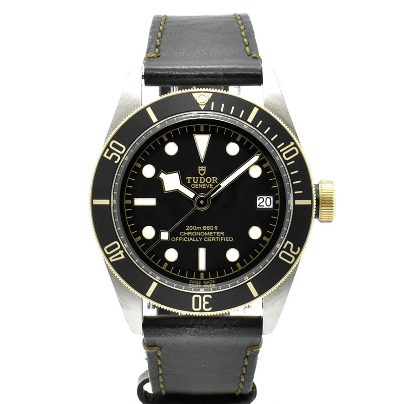 チューダー(チュードル)　TUDOR　ヘリテージ ブラックベイ S&G　Ref.79733N　ブラック　41mm　USED　中古