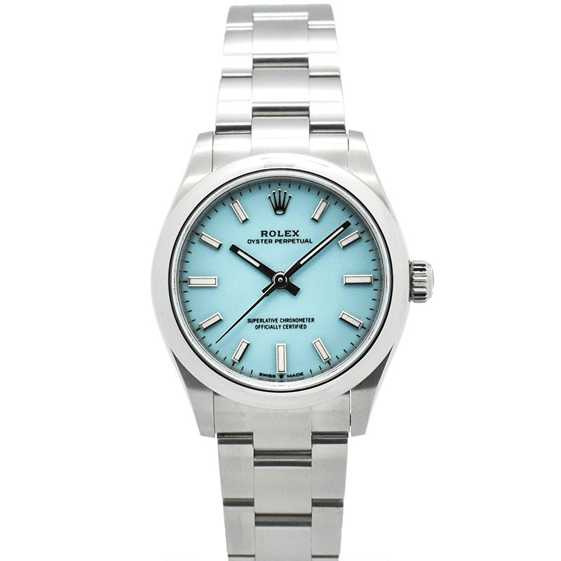 ロレックス　ROLEX　オイスターパーペチュアル 31　Ref.277200　ターコイズブルー　31mm　USED　中古