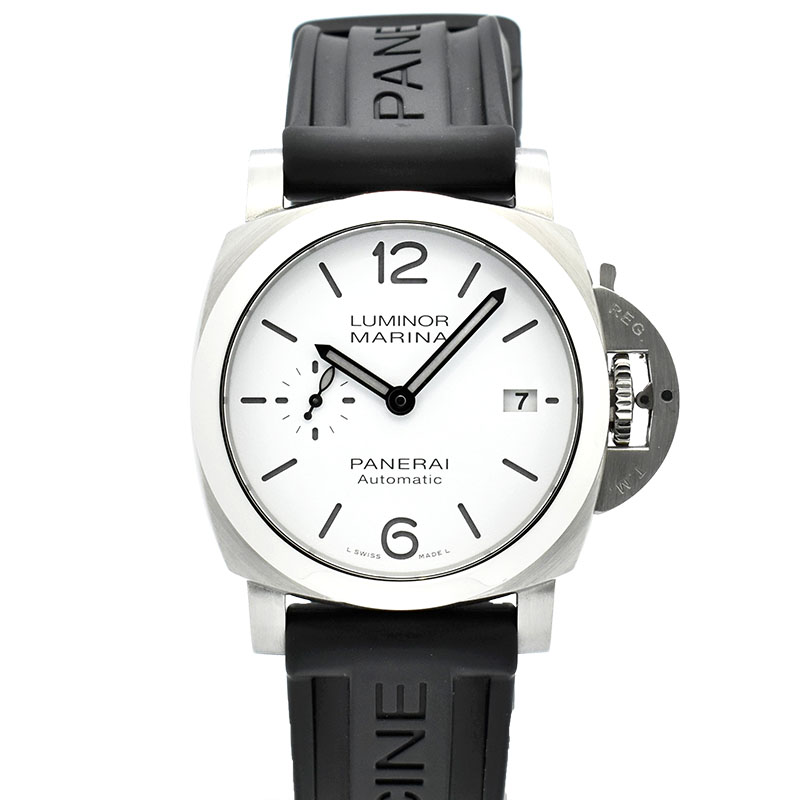 パネライ　PANERAI　ルミノールマリーナ クアランタ　PAM01271　40mm　ホワイト　USED　中古