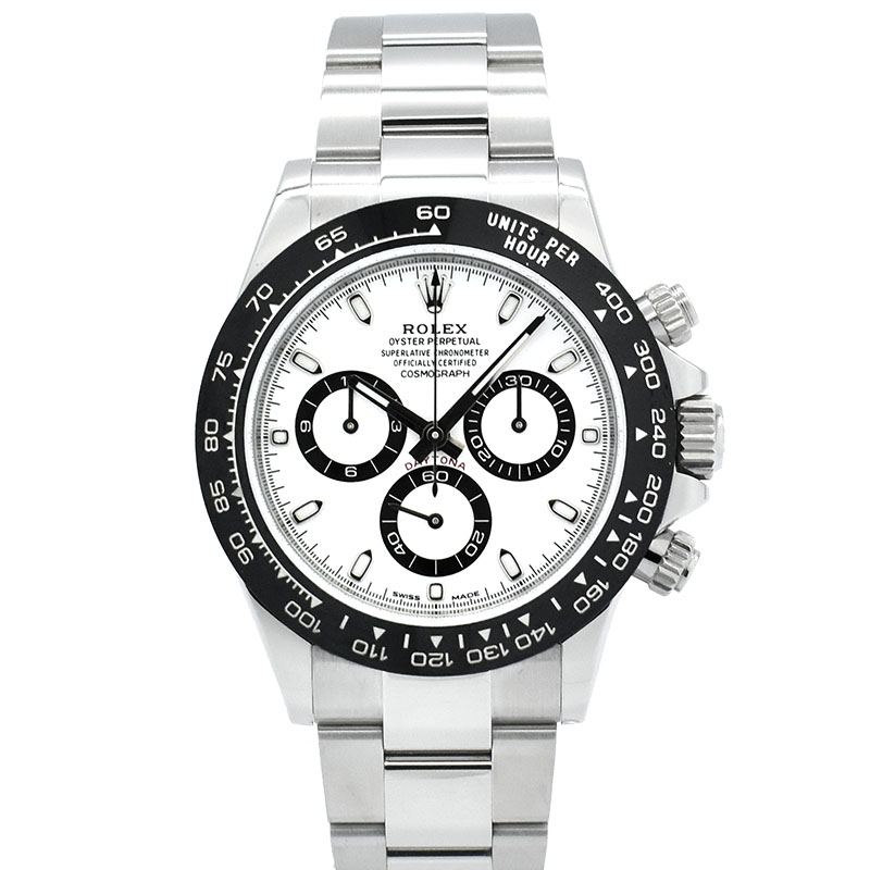 ロレックス　ROLEX　コスモグラフ デイトナ　Ref.116500LN　ホワイト　セラミックベゼル　USED　中古