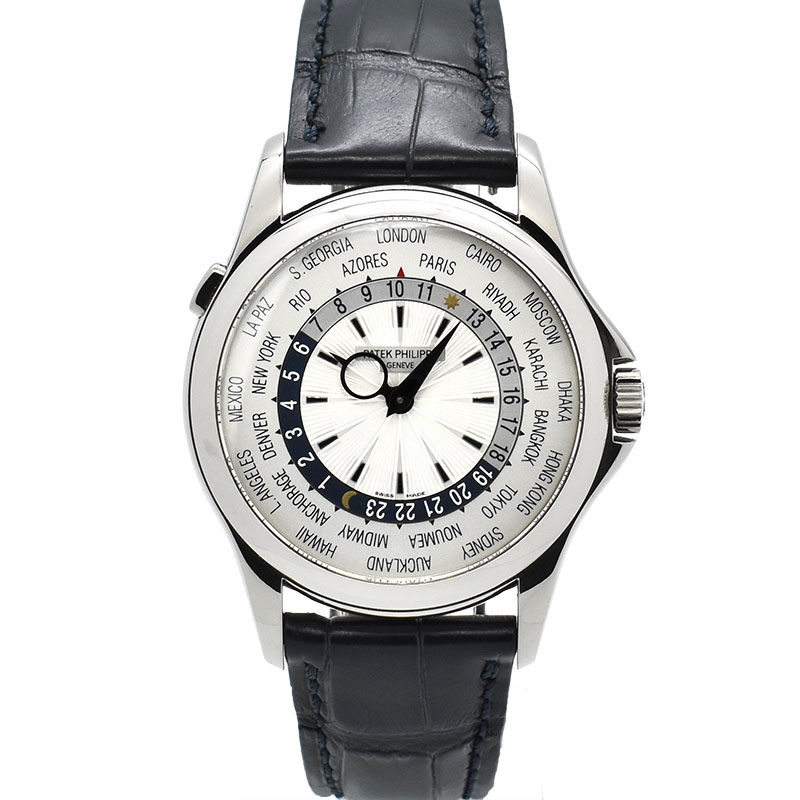 パテックフィリップ　PATEK PHILIPPE　ワールドタイム　5130G-019　39.5mm　18KWG　USED　中古
