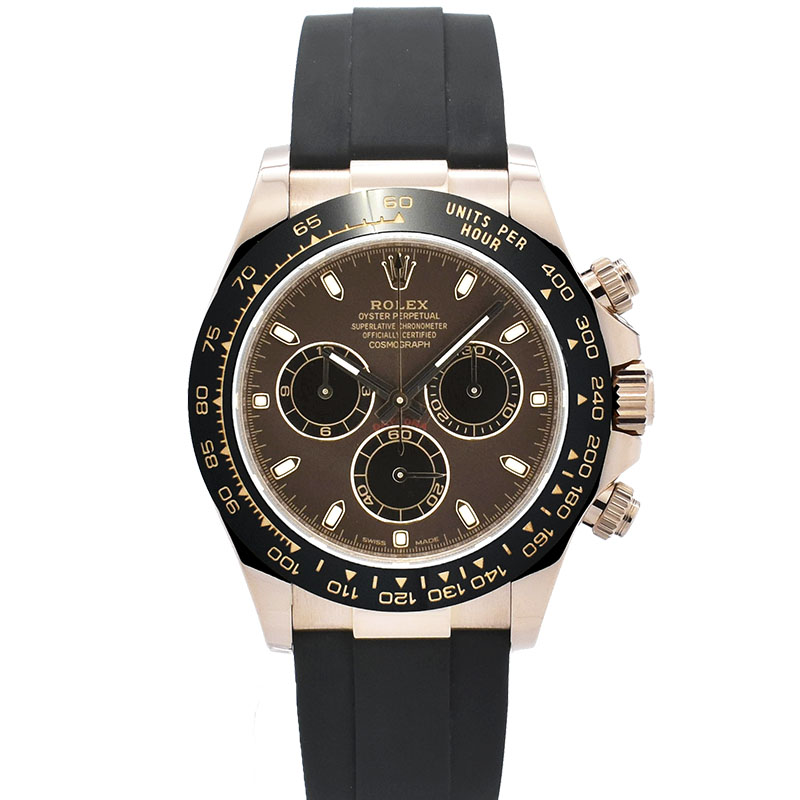 ロレックス　ROLEX　デイトナ　Ref.116515LN　18KERG　40mm　チョコレート/ブラック　オイスターフレックス　USED　中古