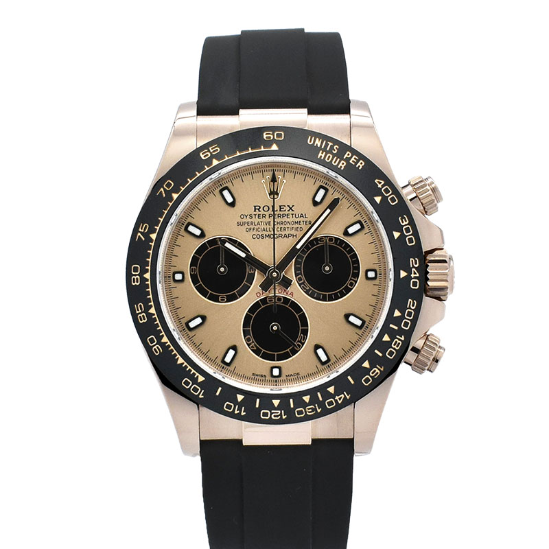 ロレックス　ROLEX　デイトナ　Ref.116515LN　18KERG　ピンク/ブラック　オイスターフレックス　USED　中古