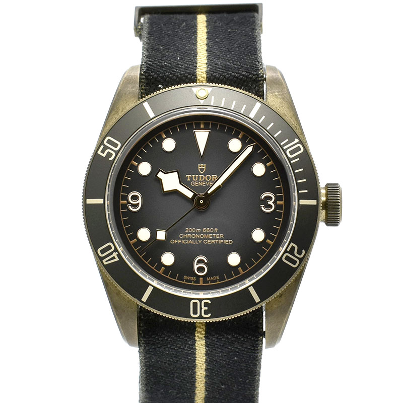 チューダー(チュードル)　TUDOR　ブラックベイ ブロンズ　79250BA　スレートグレー　43mm　USED　中古