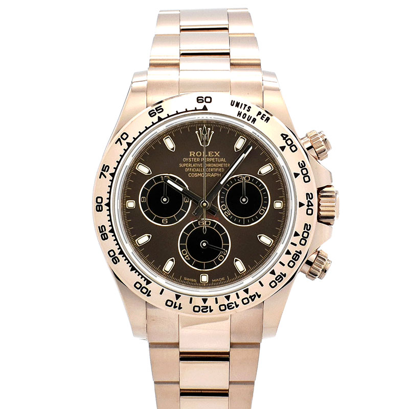 ロレックス　ROLEX　デイトナ　Ref.116505　18KERG　チョコレート/ブラック　40mm　USED　中古