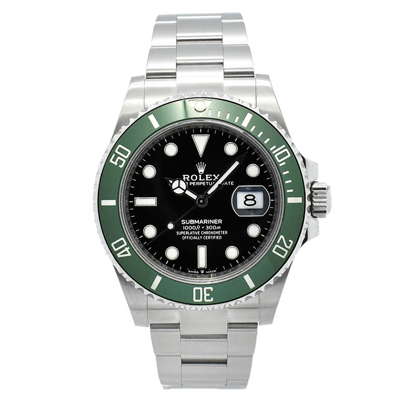 ロレックス　ROLEX　サブマリーナーデイト グリーンベゼル　Ref.126610LV　41mm　USED　中古