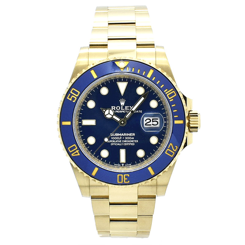 ロレックス　ROLEX　サブマリーナデイト　126618LB　18KYG　41mm　USED　中古