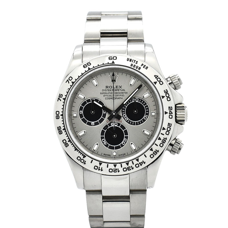 ロレックス　ROLEX　コスモグラフ デイトナ　Ref.116509　スチール/ブラック　18KWG　F番ルーレット　USED　中古