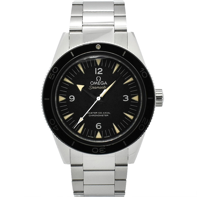 オメガ　OMEGA　シーマスター300 マスターコーアクシャル　233.30.41.21.01.001　41mm　USED　中古