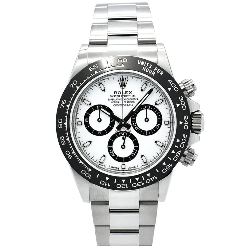 ロレックス　ROLEX　コスモグラフ デイトナ　Ref.116500LN　ホワイト　セラミックベゼル　未使用品