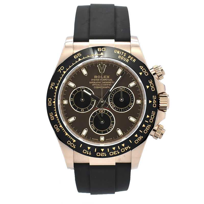 ロレックス　ROLEX　デイトナ　Ref.116515LN　18KERG　40mm　チョコレート/ブラック　オイスターフレックス　USED　中古