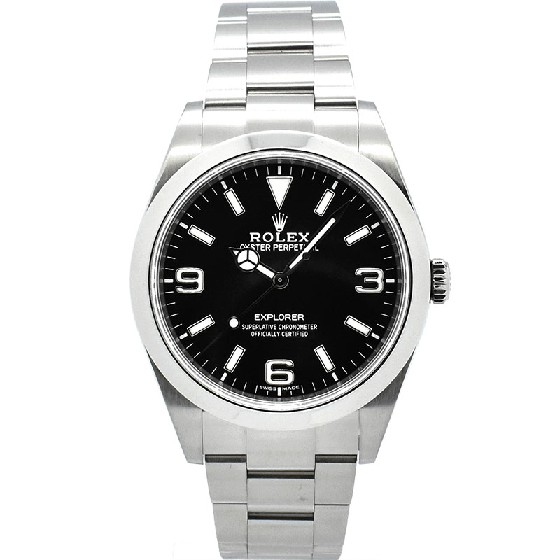 ロレックス　ROLEX　エクスプローラー1　Ref.214270　39mm　クロマライト　USED　中古