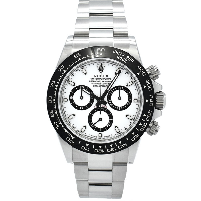 ロレックス　ROLEX　コスモグラフ デイトナ　Ref.116500LN　ホワイト　セラミックベゼル　未使用品