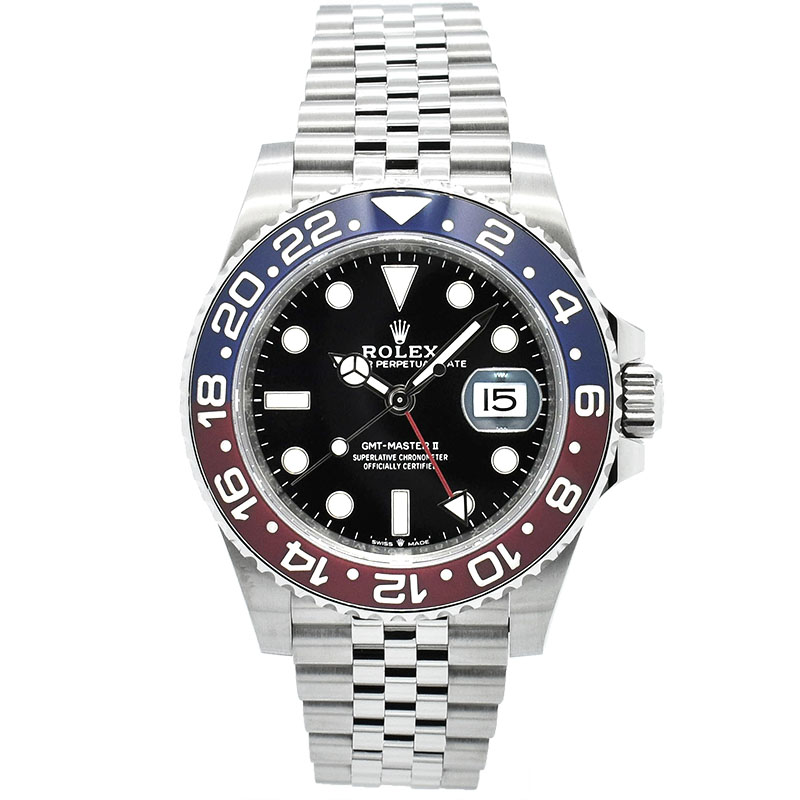 ロレックス　ROLEX　GMTマスター2　Ref.126710BLRO　ブルー/レッドベゼル　40mm　USED　中古