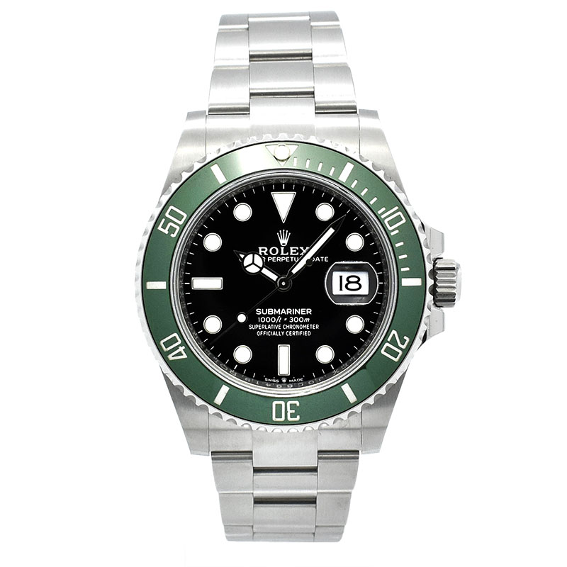 ロレックス　ROLEX　サブマリーナーデイト グリーンベゼル　Ref.126610LV　41mm　未使用品