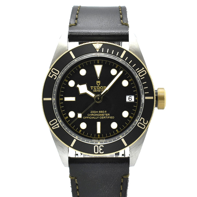 チューダー(チュードル)　TUDOR　ヘリテージ ブラックベイ S&G　Ref.79733N　ブラック　41mm　USED　中古