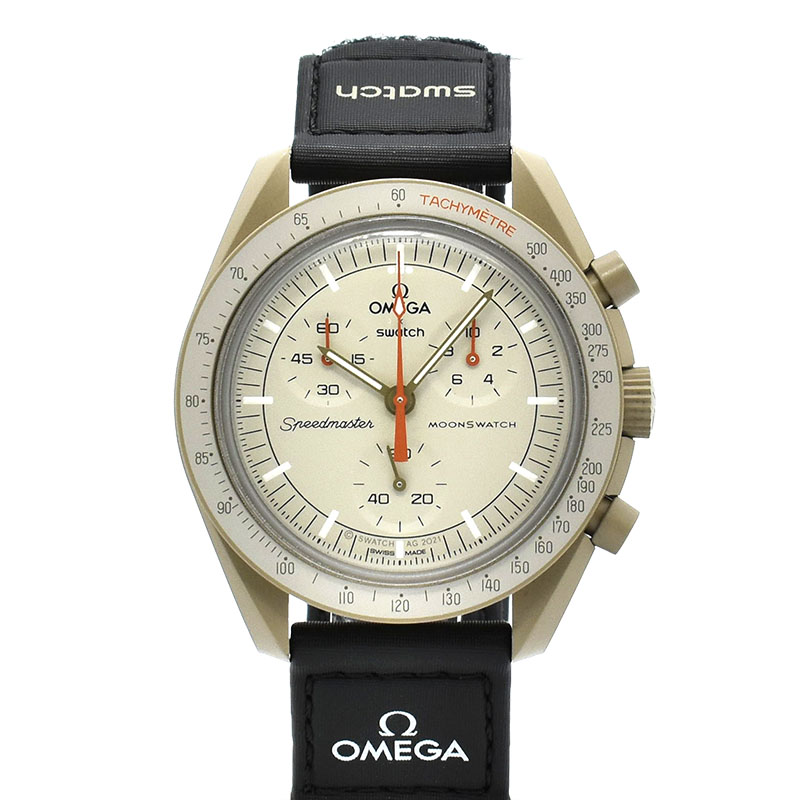 オメガ×スウォッチ　OMEGA×Swatch　ミッション トゥ ジュピター　SO33C100　バイオセラミック　42mm　未使用品