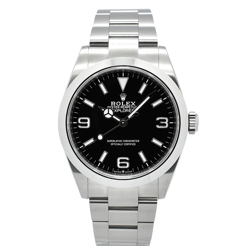 ロレックス　ROLEX　エクスプローラー40　Ref.224270　40mm　ブラック　USED　中古