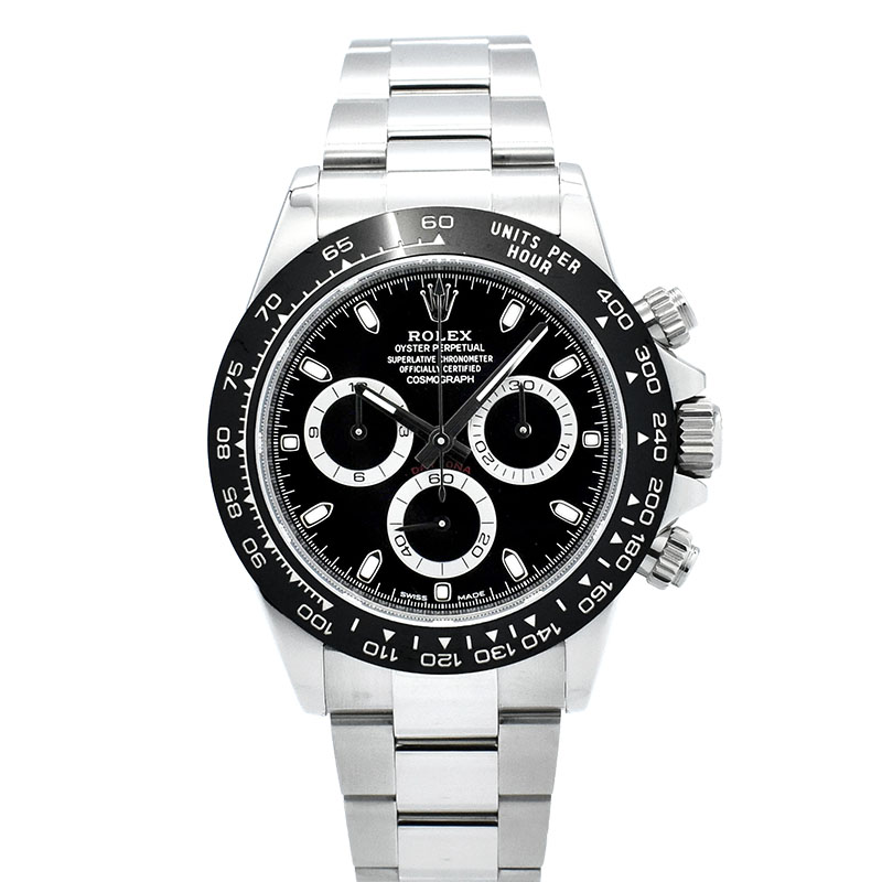 ロレックス　ROLEX　コスモグラフ デイトナ　Ref.116500LN　ブラック　セラミックベゼル　USED　中古