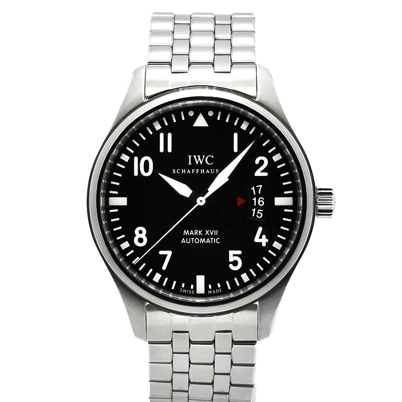 IWC　パイロットウォッチ　マーク17　IW326504　ブラック　41mm　USED　中古