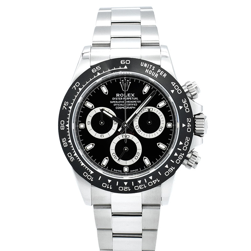 ロレックス　ROLEX　コスモグラフ デイトナ　Ref.116500LN　ブラック　セラミックベゼル　USED　中古