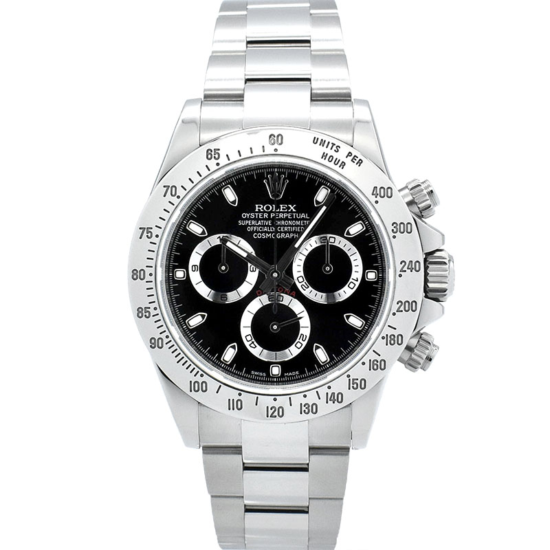 ロレックス　ROLEX　デイトナ　Ref.116520　ブラック　ランダム番　USED　中古