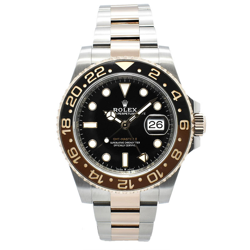 ロレックス　ROLEX　GMTマスター2　Ref.126711CHNR　ブラウン/ブラックベゼル　40mm　USED　中古