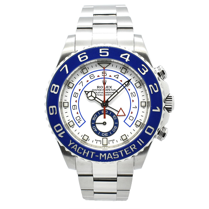 ロレックス　ROLEX　ヨットマスター2　Ref.116680　ホワイト　後期モデル　44mm　USED　中古