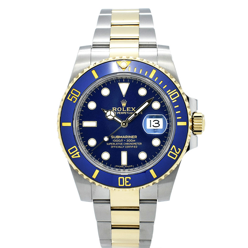 ロレックス　ROLEX　サブマリーナ デイト　Ref.116613LB　SS×YG　40mm　ランダム番　USED　中古