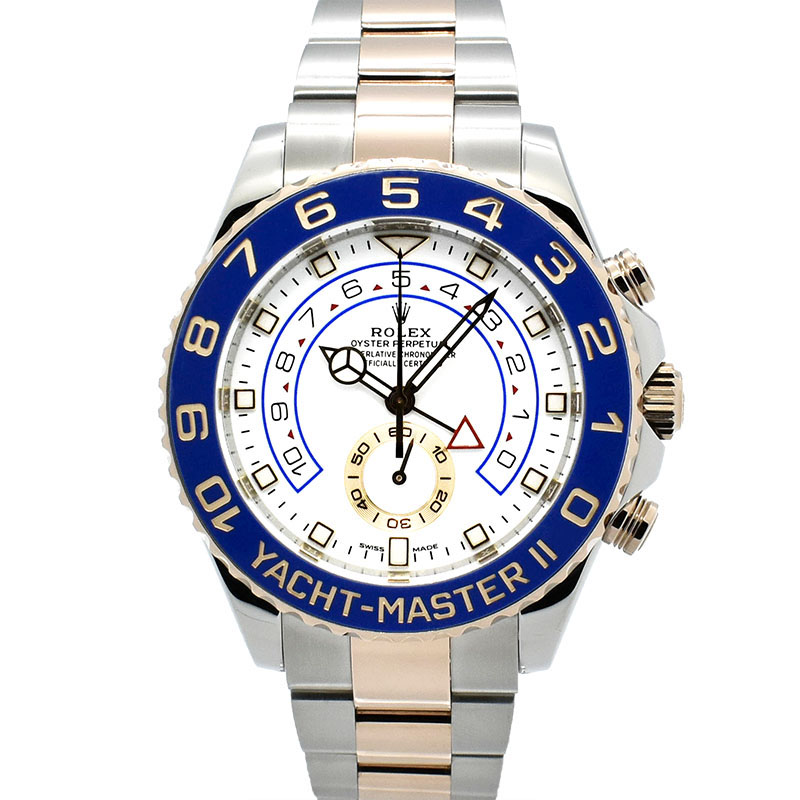 ロレックス　ROLEX　ヨットマスター2　Ref.116681　44mm　ホワイト　後期モデル　USED　中古