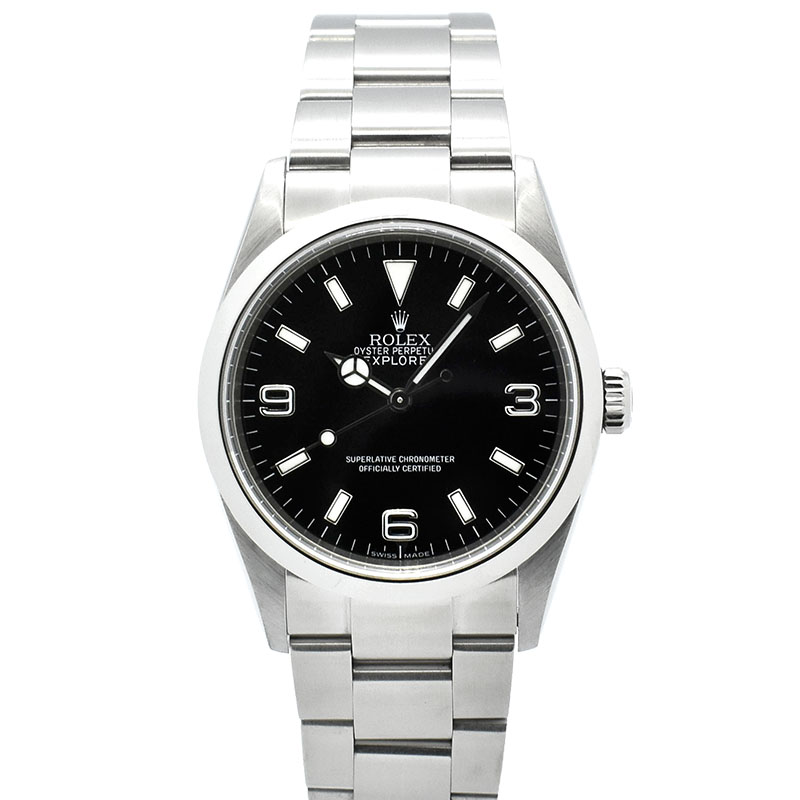 ロレックス　ROLEX　エクスプローラー1　Ref.114270　36mm　V番ルーレット　USED　中古