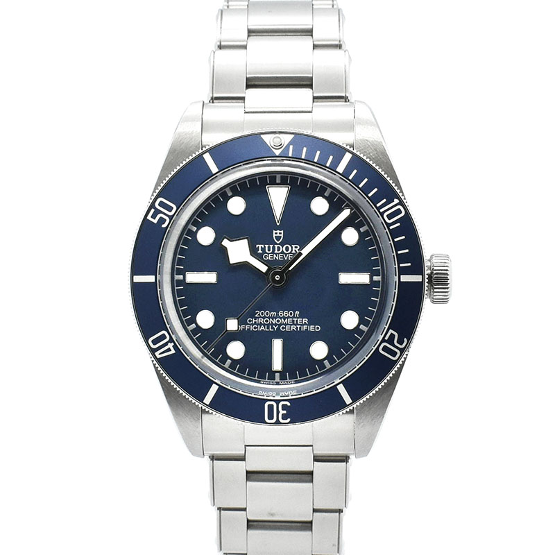 チューダー(チュードル)　TUDOR　ヘリテージ ブラックベイ フィフティエイト　Ref.79030B　39mm　ブルー　USED　中古