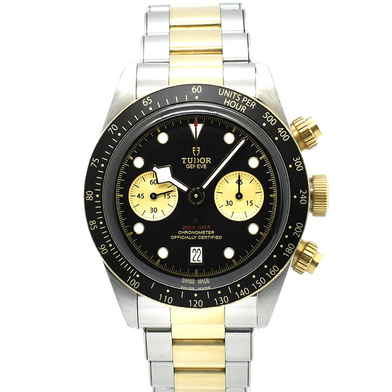 チューダー(チュードル)　TUDOR　ヘリテージ ブラックベイ クロノ S&G　Ref.79363N　41mm　USED　中古